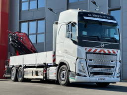 Volvo FH 500 6x2 Containerpritsche mit Fassi 545RA.2.28
