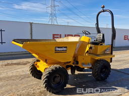 Thwaites 2014 Thwaites 3 Ton Swivel Skip Dumper, Roll Bar