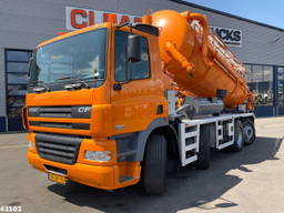 DAF CF 85 FAX 340 Droge stoffen blaas installatie Just 21.613 km