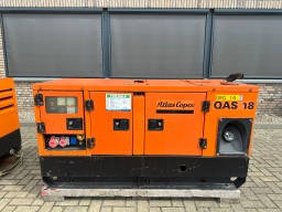 Atlas Copco QAS 18 Yanmar Mecc Alte Spa 18 kVA Silent generatorset