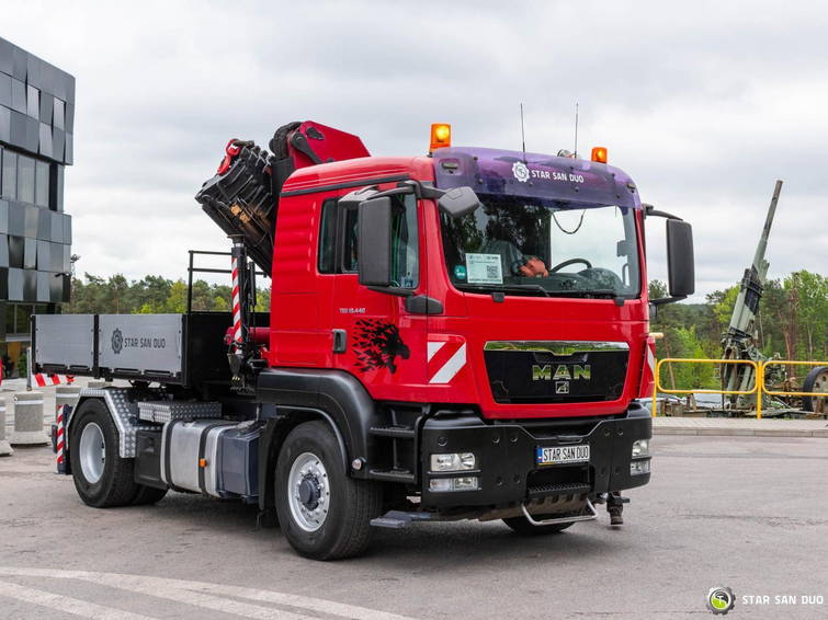 MAN TGS 18.440 4x4H Palfinger PK 23002 Crane Tracto 15
