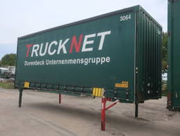 Krone Jumbo Wechselbrücke Hubdach 7,70 m