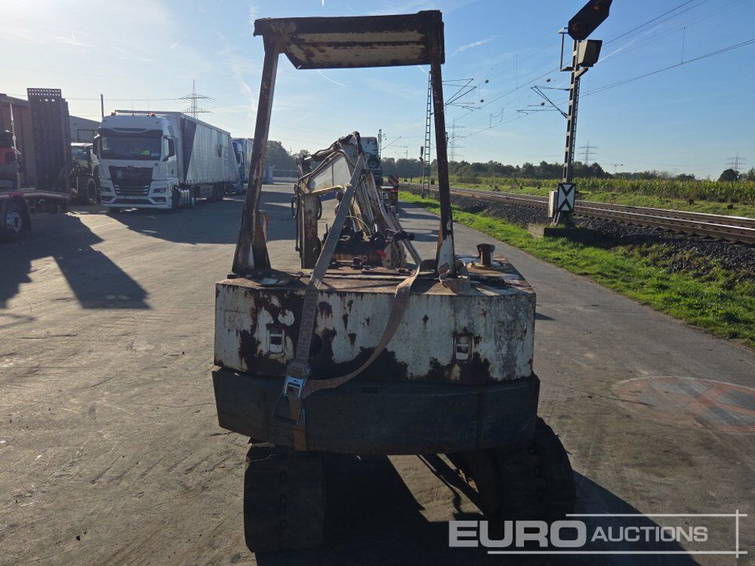 Nissan N250, Rubber Tracks, Blade, Offset, Bucket 4