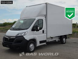 Opel Movano 140PK Ladebordwand Koffer Klimaanlage Tempomat Kamera D'Hollandia Euro6, Möbelbox, Kastenwagen A/C Cruise control