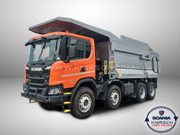 Scania G500 B8x4HZ Nutzlast/Payload 40t Volume 25m