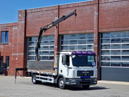 MAN TGL 12.210 - Hiab 077 DUO Crane / Grua - Manual gearbox - Euro 4