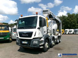 MAN TGS 32 32.360 8X4 Euro 6 Imer belt mixer 9 m3