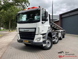 Ginaf X6 4243 CS 8x4 Euro 6 met 30t kabelcontainersysteem.