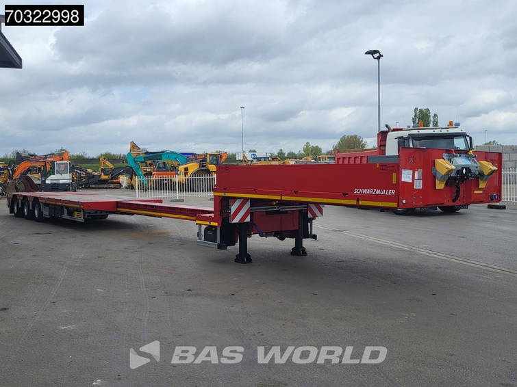 Schwarzmüller 3 axles NEW 3x Steering Axles SAF Extendable 7