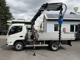 FUSO 6S15 Pritsche 3.0m Kran 4xhydr. Funk + Bohrhydr.