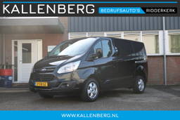 Ford Transit Custom 290 2.0 Tdci 131PK L1H1 Limited DC / Trekhaak / Camera / 6 persoons