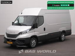 Iveco Daily 35 35S21 BPM Vrij 3.0L Automaat 210PK 3,5t Trekhaak ACC LED Camera Parkeersensoren Tacho Euro6 L2 12m3 Airco Trekhaak