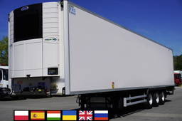LAMBERET refrigerated semi-trailer / Carrier Vector 1550 unit