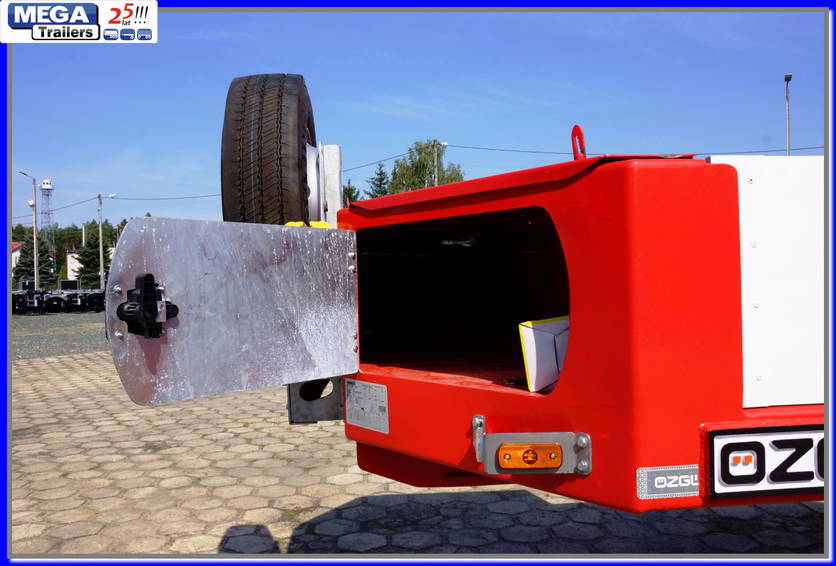 Diversen 3 axle, wheel holes, L 3,75 + 9,5 m, 42 T capacity 19