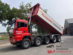 MAN TGS 49.440 10X8 BB 10x8 Euro 5 bladgeveerd met geisoleerde kipper