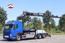 Volvo FM 500 8X4 Tridem + Hiab 477 E-6 Hipro | Remote | LOW KM
