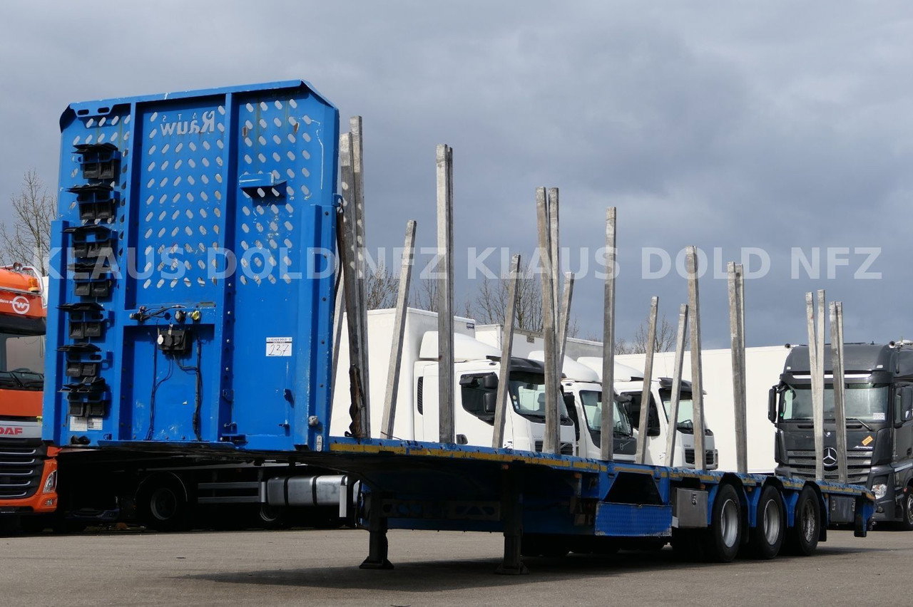 Onbekend Rauw SA 393 Holz-/Maschinentransporter Radmulde