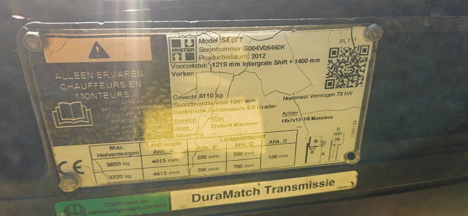 Hyster S4.oft 4toner compact 9
