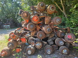 SAF Drum - 22.5 inch Batch of SAF axles - Drum brakes - Air suspension - 22.5 inch