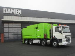 DAF CF 85.410 .410 8x2 MTS Saugbagger