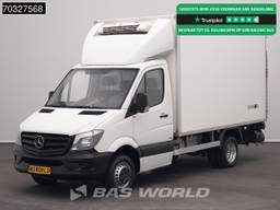 Mercedes-Benz Sprinter 516 CDI Laadklep Zijdeur FRC Koelwagen Thermo King V-300 MAX 230v Stekker Dubbellucht Airco Cruise Euro6 Bakwagen Gekoeld Kühl Kühler Kühlkoffer Kühlwagen Airco Cruise control