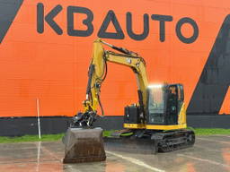 Caterpillar 308 CR Tilt Rotator / AC / Central Lubrication