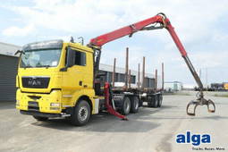 MAN TGX 26.540 6x4, Kombizug, Huttner Lnzk 20
