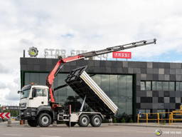 MAN TGS 33.440 6x6 Fassi F245A.0.26 HDS Crane Tippe
