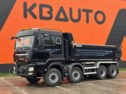 MAN TGS 35.500 8x4 Intarder / Full Steel / BOX L5550 mm