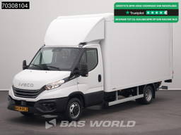 Iveco Daily 35C18 3.0L Automaat Laadklep Dubbellucht Bakwagen Airco Cruise Camera CarPlay Stoelverwarming Euro6 Meubelbak Koffer Mobelkoffer Ladebordwand LBW Tail Lift Airco