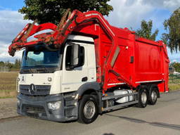 Mercedes-Benz 2535 Heil Schmidt Überkopflader Pappe Papier