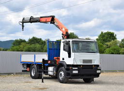 Iveco EuroCargo 180 180E28 Pritsche 4,80m + Kran