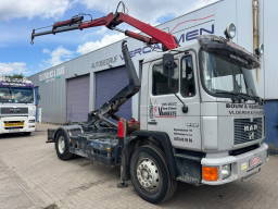MAN 18 18.232-Belgian Truck-Hook+Crane