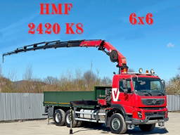 Volvo FMX 420 Pritsche 5,80m HMF 2420 K8+Funk/6x6