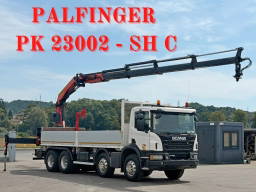 Scania P 450 Pritsche 6,90m PK 23002- SH C Funk 8x4