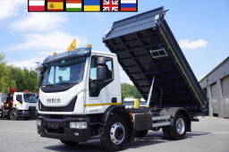 Iveco Eurocargo 120-250 42 / 90 tho. km / NEW 3-way tipper