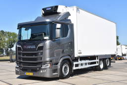 Scania R530 V8 NGS 6x24LB + Carrier Supra 550 - Super - Like NEW - Only 71 TKM - NEW Tacho - Full AIR - Park. Airco - Wheelbase 475 CM - LED -