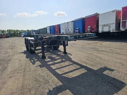 Flandria 2 Axle 20 FT Chassis Steel Suspension ROR Drum