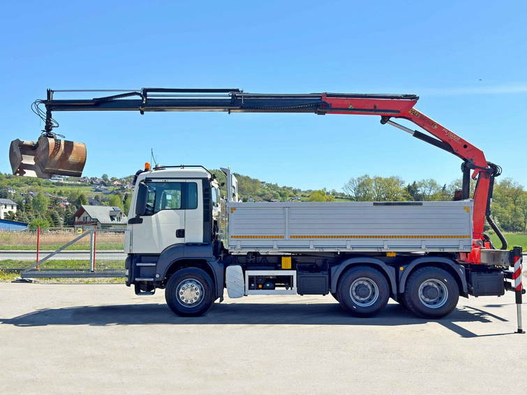 MAN TGS 33 33.360Kipper 4,95 m PK 15002  6x4 5