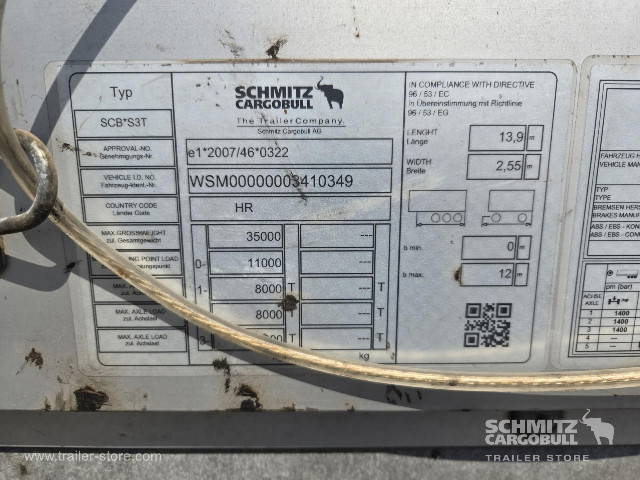 Schmitz Cargobull Semitrailer Curtainsider Standard 17