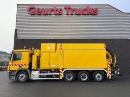 Mercedes-Benz Actros 3248 8X4 Tridem MTS Dino 12 Saugbagger/Suctionexavator/Grondzuiger
