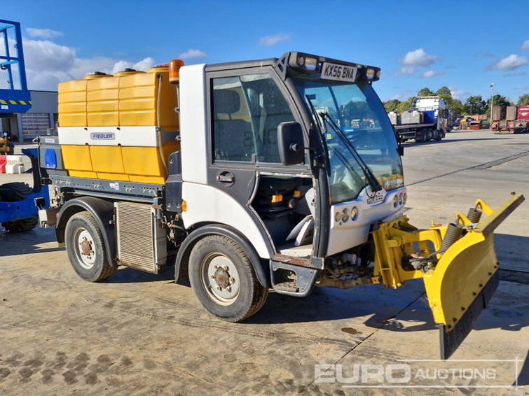 Multicar 4x2 Implement Carrier, Snow Plough, Fiedler Body, Reverse Camera 7