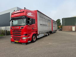 Scania R 410 6X2 komplett mit 2015 Pacton Anhanger / Smart tacho