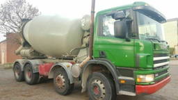 Scania 124-380PS 8x4 9-Qubik Stetter Euro4 ZF-Schalte
