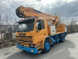 Scania 82m lift truck w/ Simon cara 170 - Must see. Watch