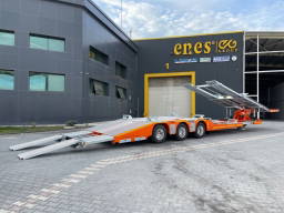 Lider NEW Unused 3 units Truck Car Carrier 3 axles SAF Axels SteerİNG