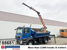 MAN TGM 18.290 4X4 BB TGM 18.290 4X4 BB, EEV, Heckkran Atlas AK 115.2V, Funk