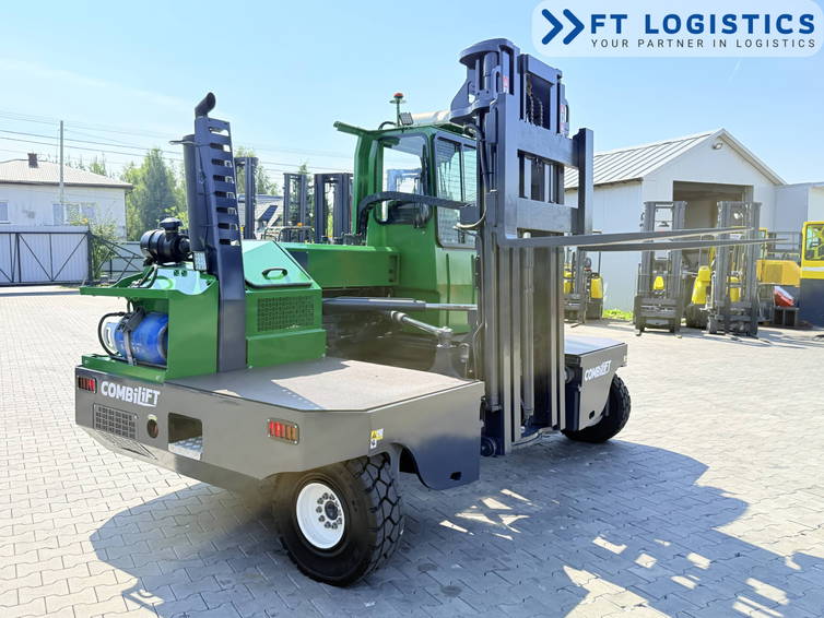Combilift C5000SL | LPG | Triplex 5500 MM | Fork Positioner | Full Free Lift | NEW Tyres | Heating + AIR Conditioning | FullY Serviced | Excellent Condition 21