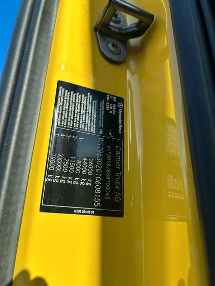 Mercedes-Benz Actros 2551 Meiller Abroller BigSpace L-Fahrerh. 13
