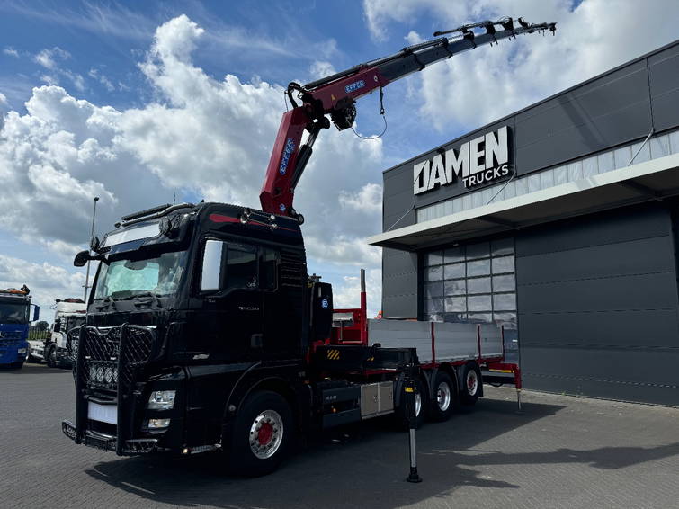 MAN TGX 35.640 8x4-4 BL Effer 395/8S 2